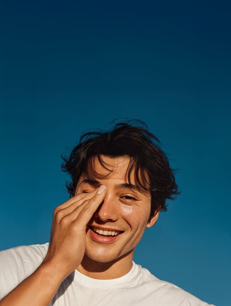 Portrait of a young pre-med student smiling in natural light